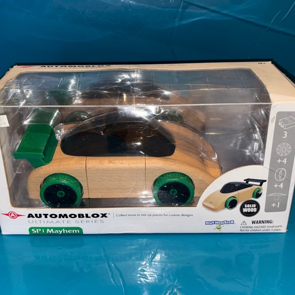 Automoblox Wooden Car-SP1 Mayhem - Picture 1 of 2